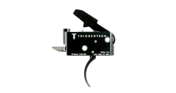 Adaptable AR Primary Trigger - Curved Lever