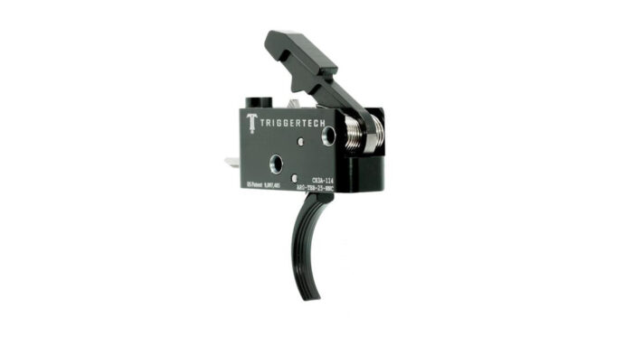 Adaptable AR Primary Trigger - Curved Lever - Image 2