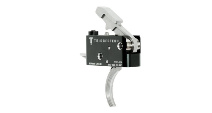 Adaptable AR Primary Trigger - PVD Black Curved - Image 3