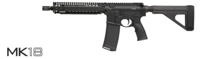 DDM4 MK18 Pistol Black