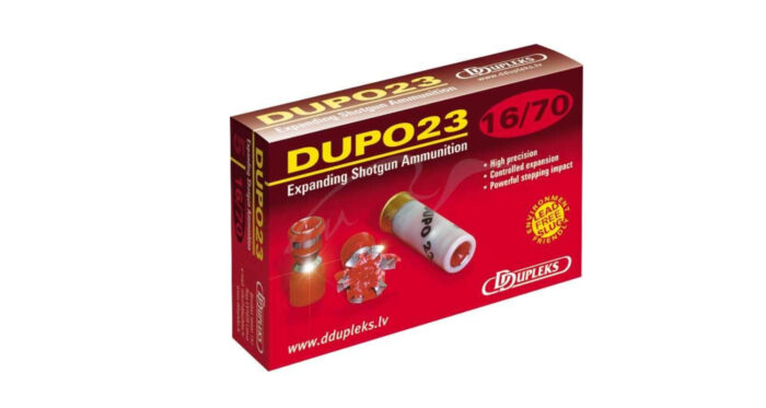 16/70 cal. Hunting ammunition Dupo 23