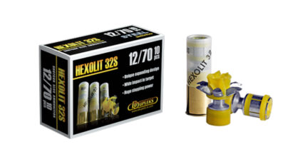 12/70 cal. Shotgun ammunition Hexolit 32 S