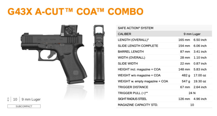 G43X A-CUT™ COA™ COMBO - Image 5